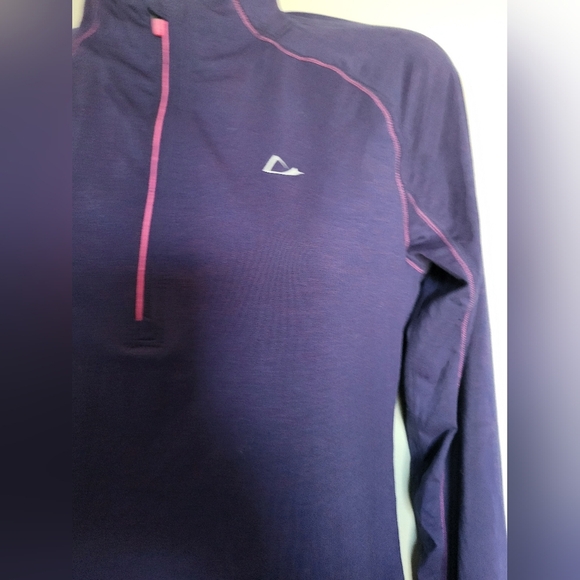 Paradox Purple Women's Quarter-Zip Sweatshirt, Size Small - Picture 3 of 8